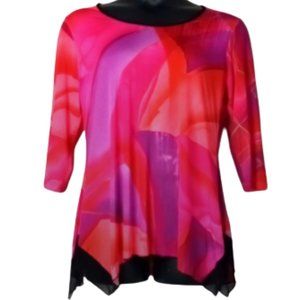 Womens Multicolored NY Guard Size  PL